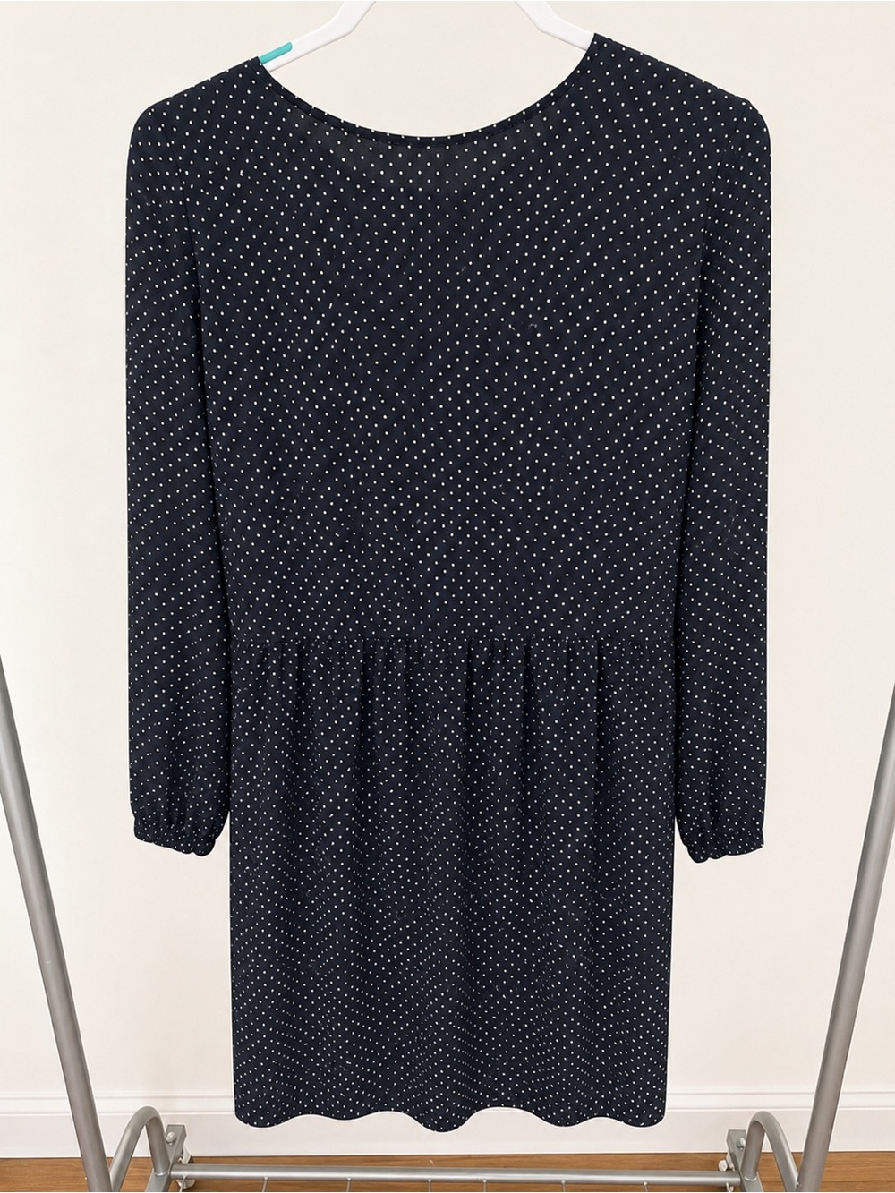 Club Monaco Classic Navy Polka Romper